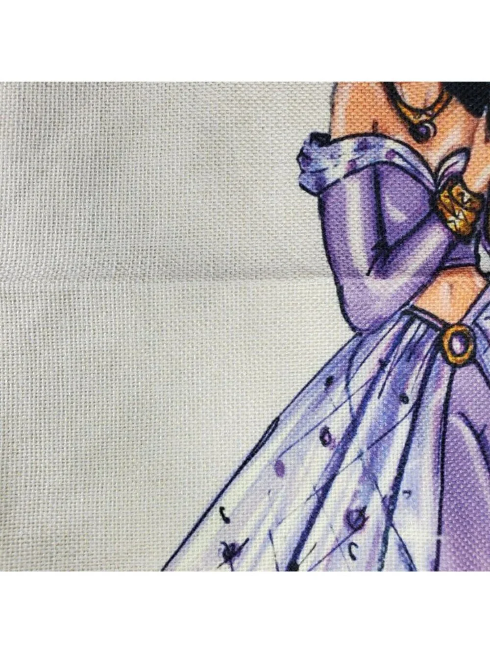 Jasmine Princess Accent Pillowcase Aladdin Throw Pillow Cushion Cover Home Decor